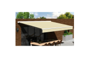 Store banne Semi-coffre COVER 4x3m - Motorisé à télécommande OMBRAZUR - 19