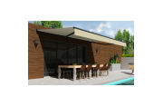 Store banne Semi-coffre COVER 5x3m - Motorisé à télécommande OMBRAZUR - 13