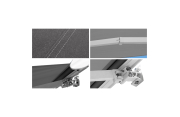 Store banne Semi-coffre COVER 5x3m - Motorisé à télécommande OMBRAZUR - 24