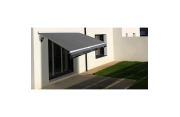 Store banne Semi-coffre COVER 5x3m - Motorisé à télécommande OMBRAZUR - 20