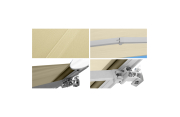 Store banne Semi-coffre COVER 5x3m - Motorisé à télécommande OMBRAZUR - 36