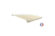 Store banne Semi-coffre COVER 5x3m - Motorisé à télécommande OMBRAZUR - 34