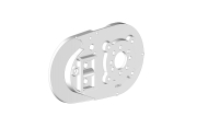 Joue support de bras gauche pour store banne PROTECT 2 blanc  - 1