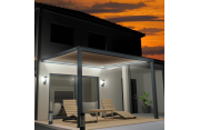Pergola toile SUNLIGHT Gris anthracite - 4,00x4,00m OMBRAZUR - 16