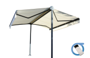 Store double pente GARDEN Gris Anthracite