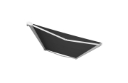 Store banne Coffre intégral PROTECT 2 LED Blanc Gris anthracite - 2