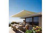 Store banne Coffre intégral PROTECT 2 LED SMART Blanc Ecrue - 1