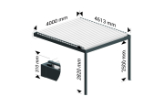 Pergola Bioclimatique Cocoon - Ombrazur - 4