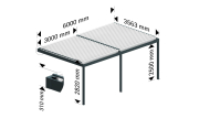 Pergola Bioclimatique COCOON Ombrazur - 4