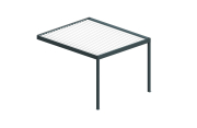 Pergola Bioclimatique COCOON perpendiculaire Ombrazur - 3