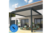 Pergola Bioclimatique COCOON perpendiculaire Ombrazur - 1