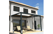 Pergola toile SUNLIGHT Gris anthracite - 3,50x3,00m OMBRAZUR - 14