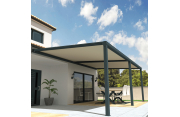 Pergola toile SUNLIGHT Gris anthracite - 5,00x3,50m OMBRAZUR - 7