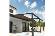 Pergola toile SUNLIGHT Gris anthracite - 5,00x3,50m OMBRAZUR - 14