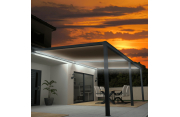 Pergola toile SUNLIGHT Gris anthracite - 7,00x3,00m OMBRAZUR - 16