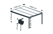 Pergola isotoit® MODERN - 4