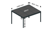 Pergola solaire ENERGY 1 pente - Ombrazur - 4