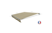 Store banne Loggia LITE - 3x2m Manuel OMBRAZUR - 7