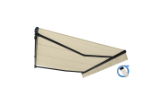 Store banne Monobloc EASY Gris Anthracite 4x3m OMBRAZUR - 15