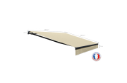 Store banne Monobloc EASY Gris Anthracite 4x3m OMBRAZUR - 16